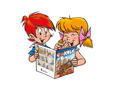 Didi und Dodo lesen das Knax Heft
