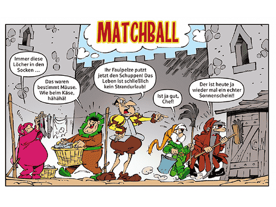 Vorschaubild für KNAX-Geschichte 2 Matchball