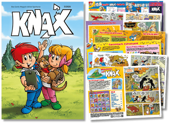 Erstes aufgefächertes KNAX-Heft 5/2026