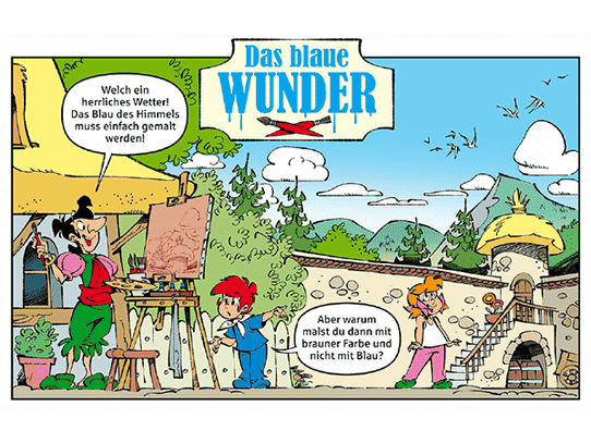 Vorschaubild für KNAX-Geschichte 1 Das blaue Wunder