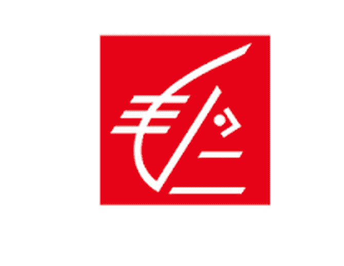 Sparsymbol der Franzosen, das ein Eichhörnchen zeigt