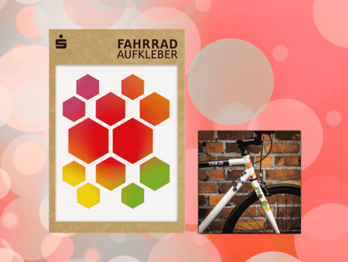 Fahrradaufkleber Fahrradaufkleber